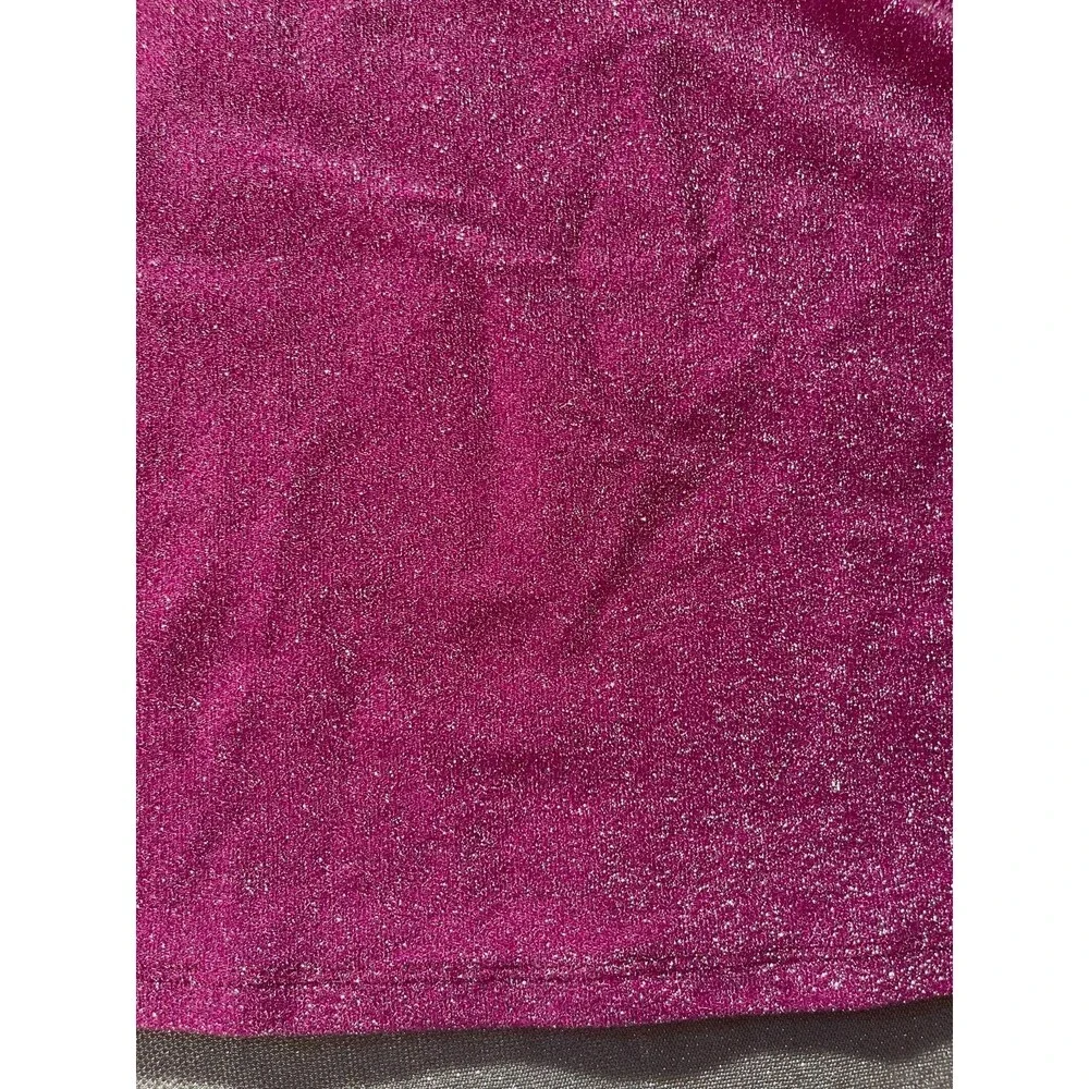 PINK Beach Cover Up Skirt Size XL Victoria's Secret Glitter Swim Skirt Beach
